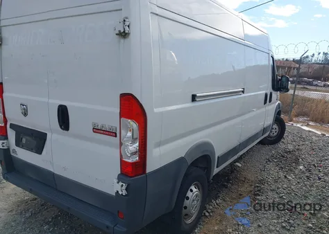2018 Ram Promaster 2500 High Roof 159 Wb from USA, damaged, VIN 3C6TRVDG2JE118932